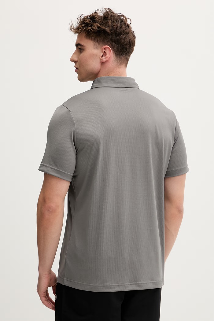 Ρούχα The North Face πόλο ανδρικό NF0A2WAZ0UZ1 γκρί