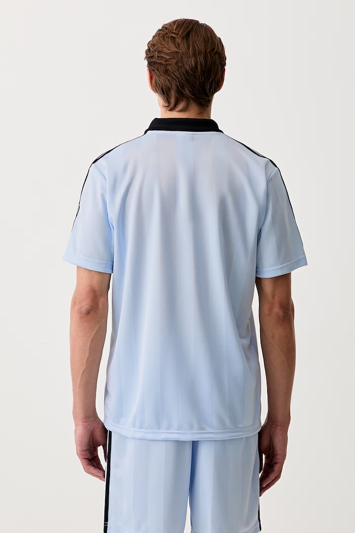 Îmbrăcăminte adidas Originals polo pentru bărbați KE2453 albastru