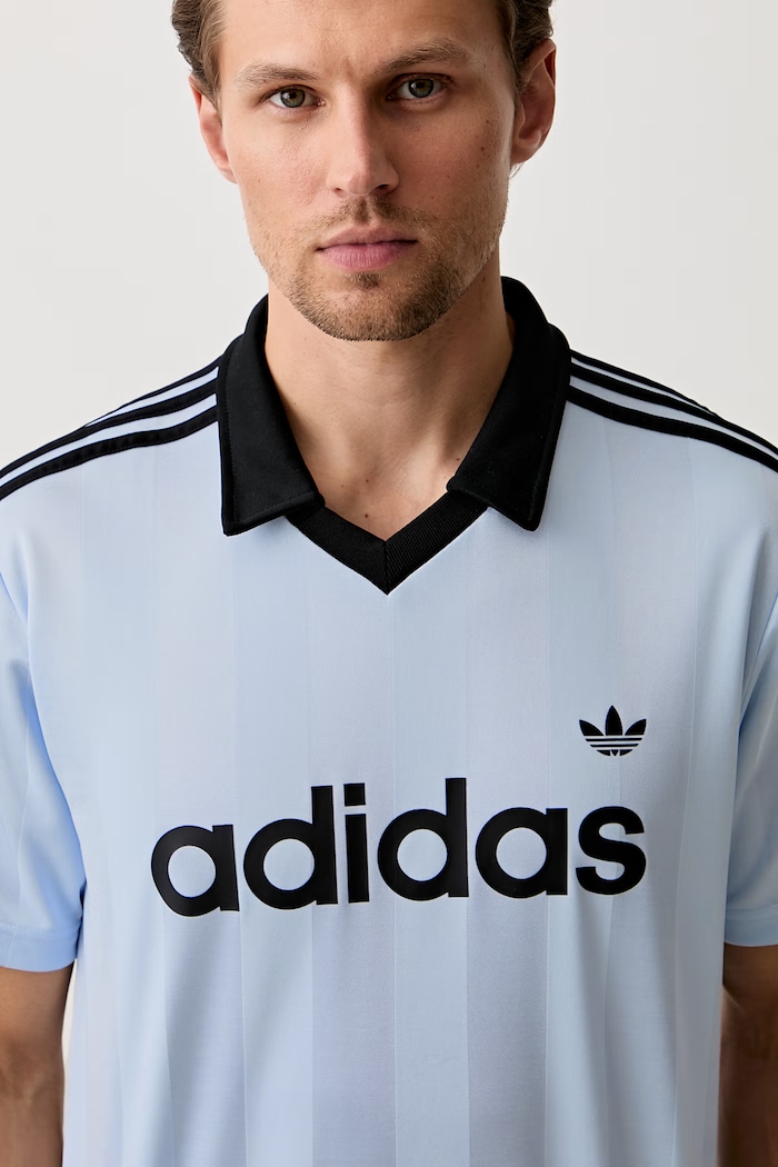 adidas Originals polo pentru bărbați KE2453 albastru