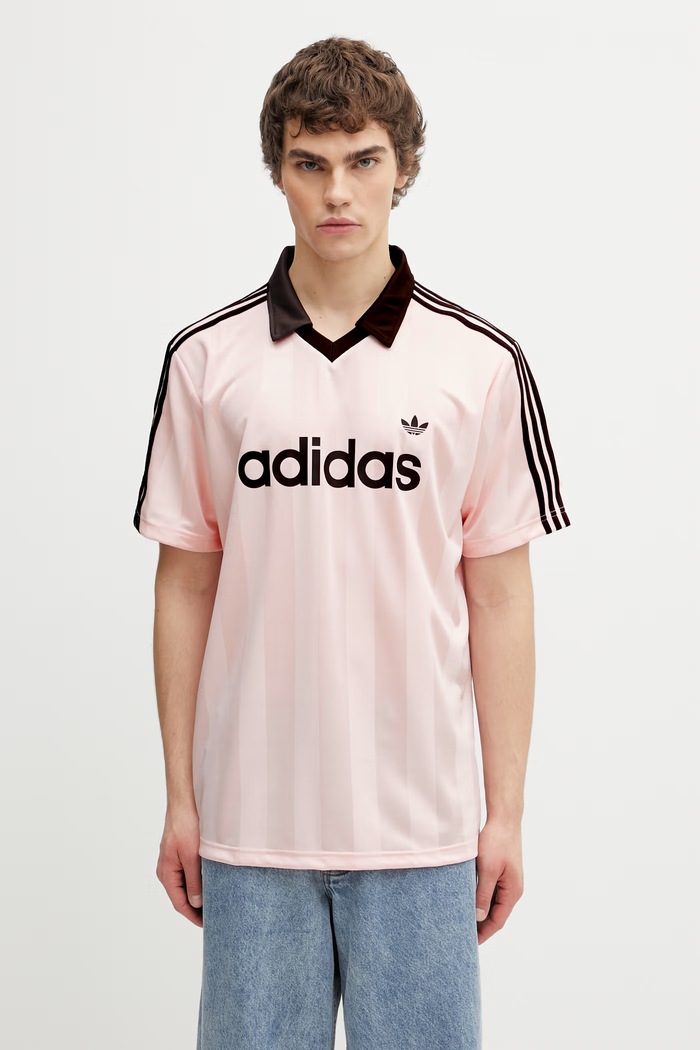 adidas Originals polo męskie różowy KE3580