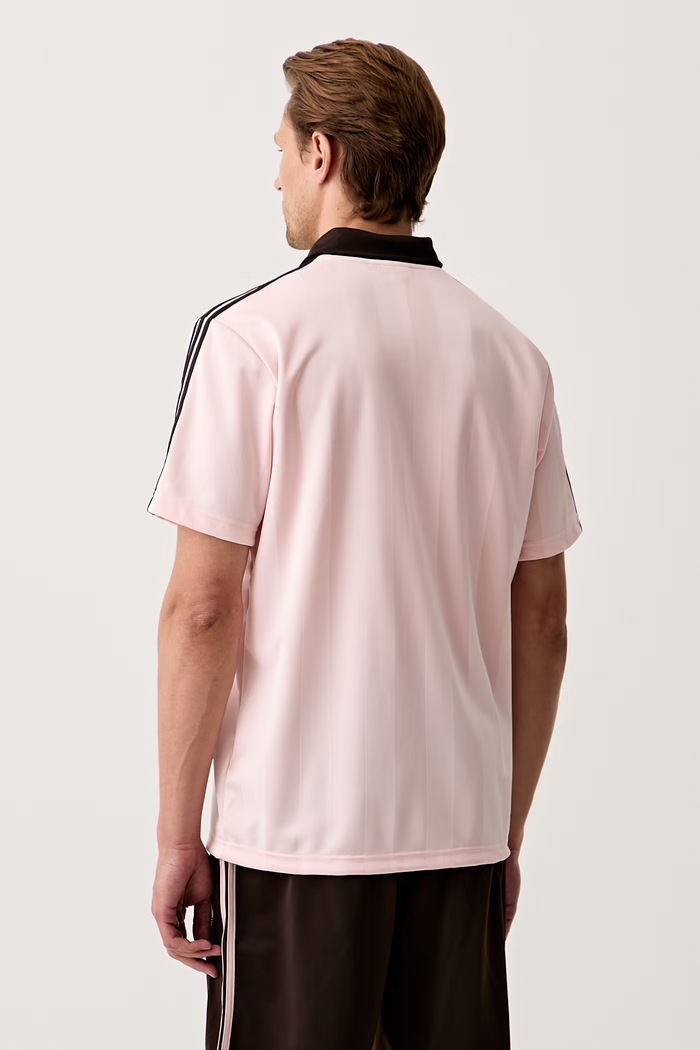 Oblečenie adidas Originals polo tričko pánske KE3580 ružová