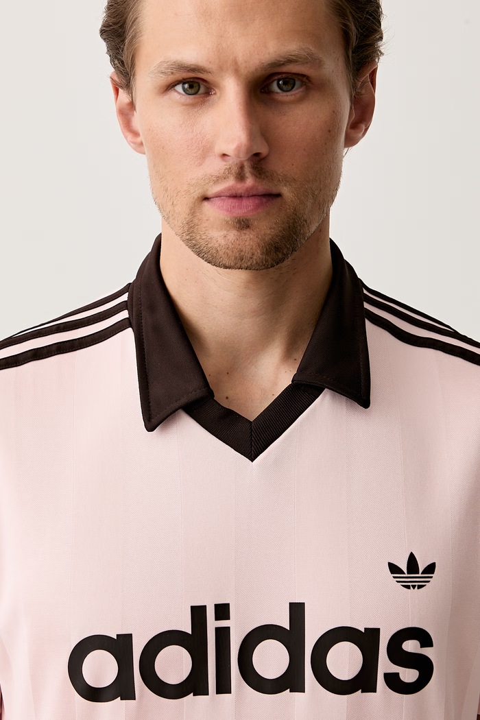 adidas Originals polo tričko pánske ružová KE3580