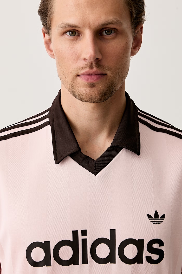 adidas Originals polo tričko pánske ružová KE3580
