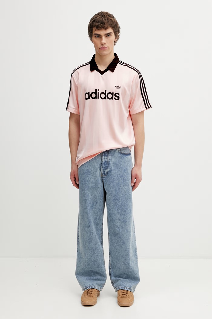 adidas Originals polo męskie KE3580 różowy