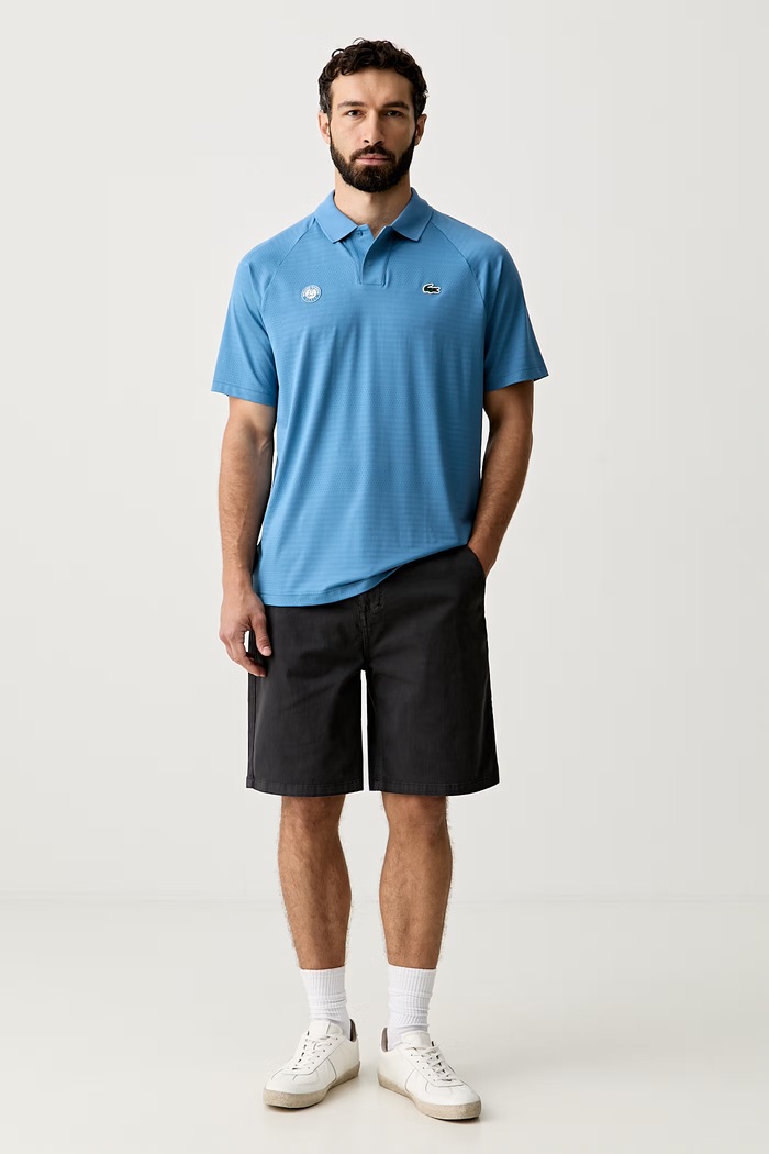Lacoste polo męskie DH0333 niebieski SS26