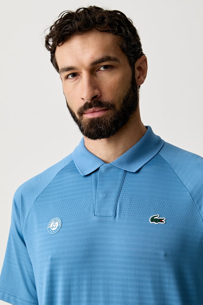 Lacoste polo męskie niebieski DH0333