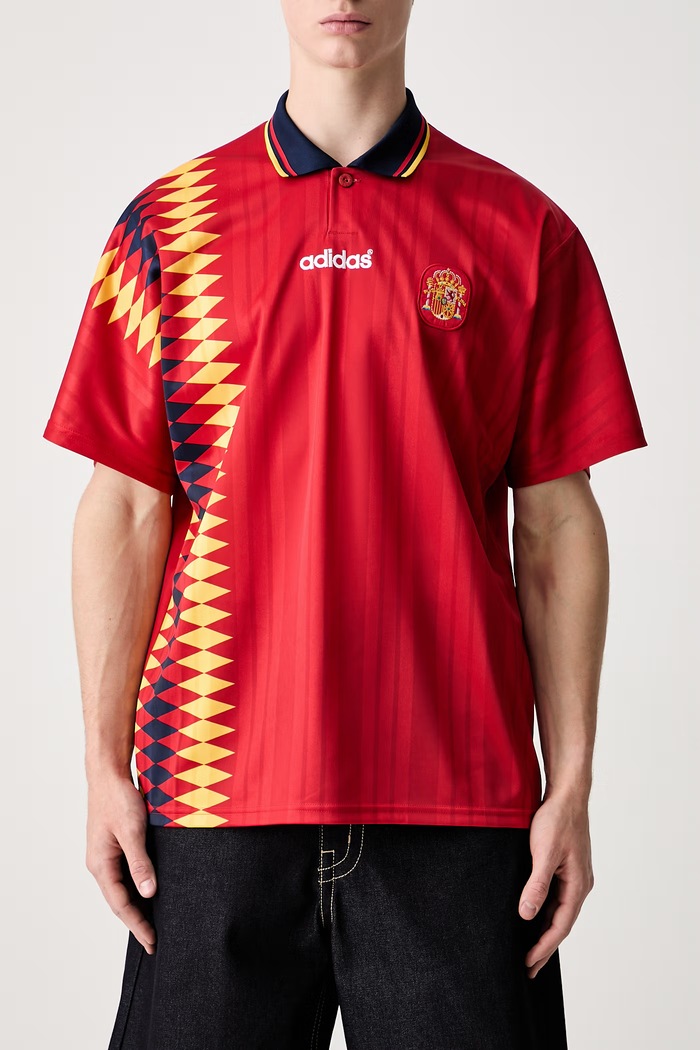 adidas Originals polo męskie czerwony JN3707