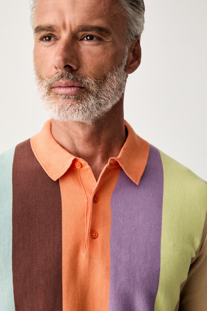 United Colors of Benetton polo swetrowe męskie bawełniane pomarańczowy 1MQPU301W