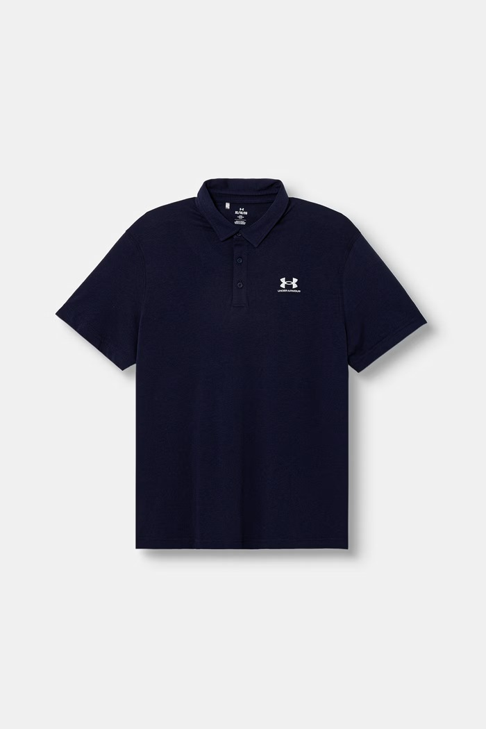 Under Armour polo męskie z bawełną UA Icon Polo granatowy 1386608