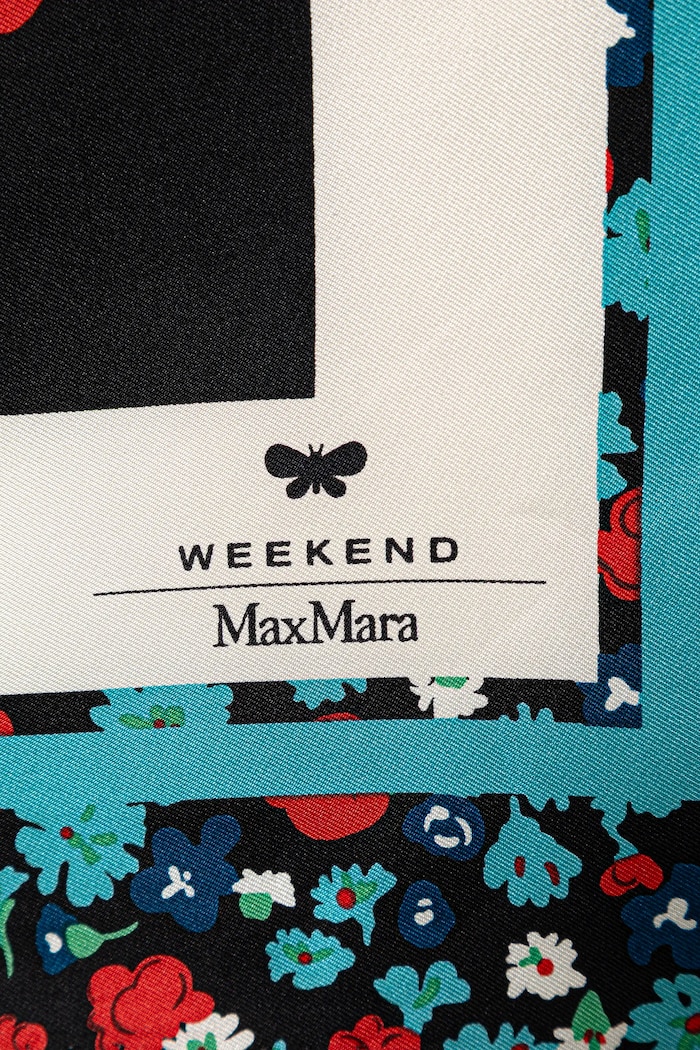 Doplňky Hedvábný šátek Weekend Max Mara AONESTONEW 2615541164600 béžová