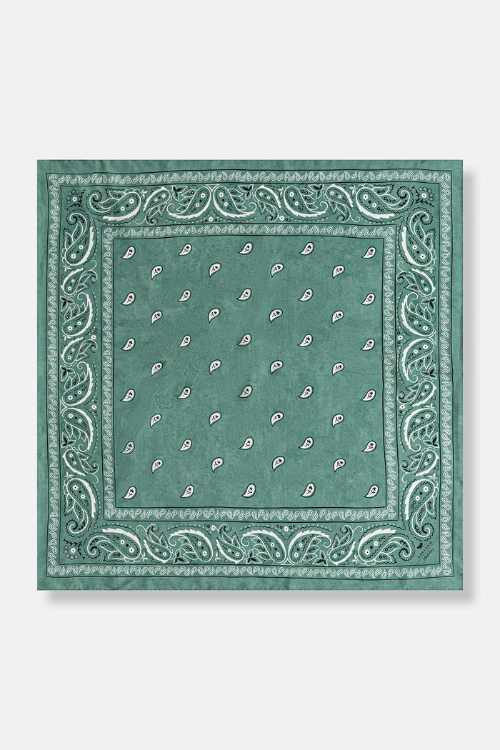 Weekend Max Mara bandană pentru femei, din mătase APENTOLA verde 2615541075600