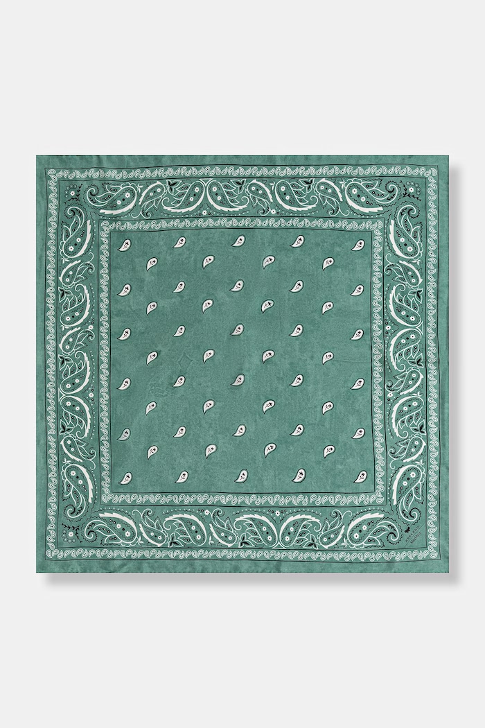 Weekend Max Mara bandană pentru femei, din mătase APENTOLA verde 2615541075600