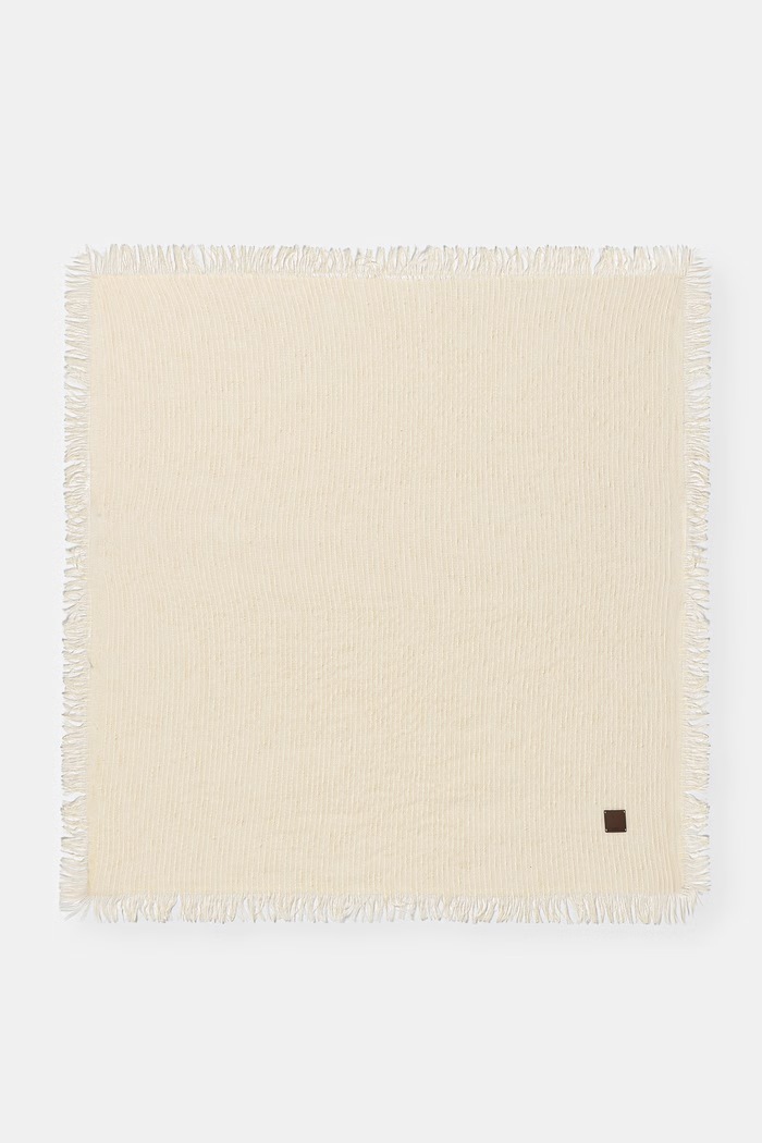 Тънък шал MM by Max Mara GESSO текстил бежов 2616541018600