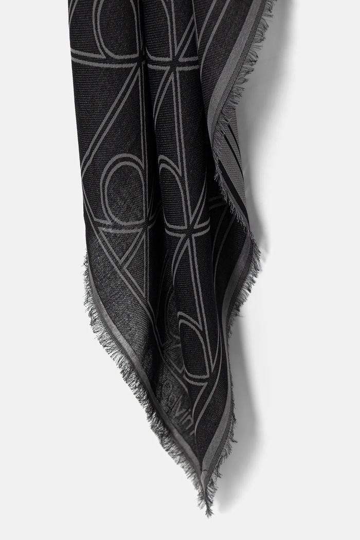 Αξεσουάρ Σάλι Calvin Klein LV04F8077G μαύρο