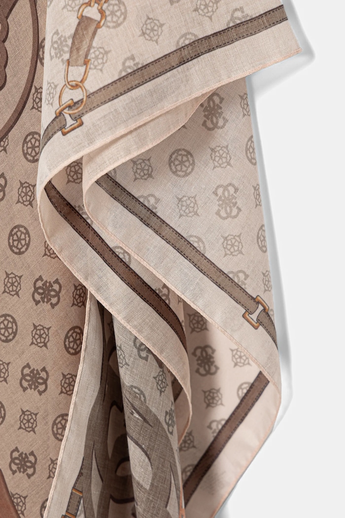 Šal Guess CRESIDIA AW5443.POL01 bež SS26