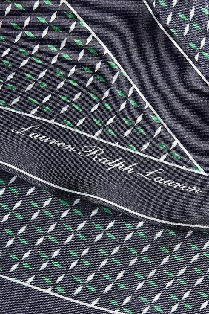 Doplnky Hodvábna šatka Lauren Ralph Lauren 454P09795 tmavomodrá