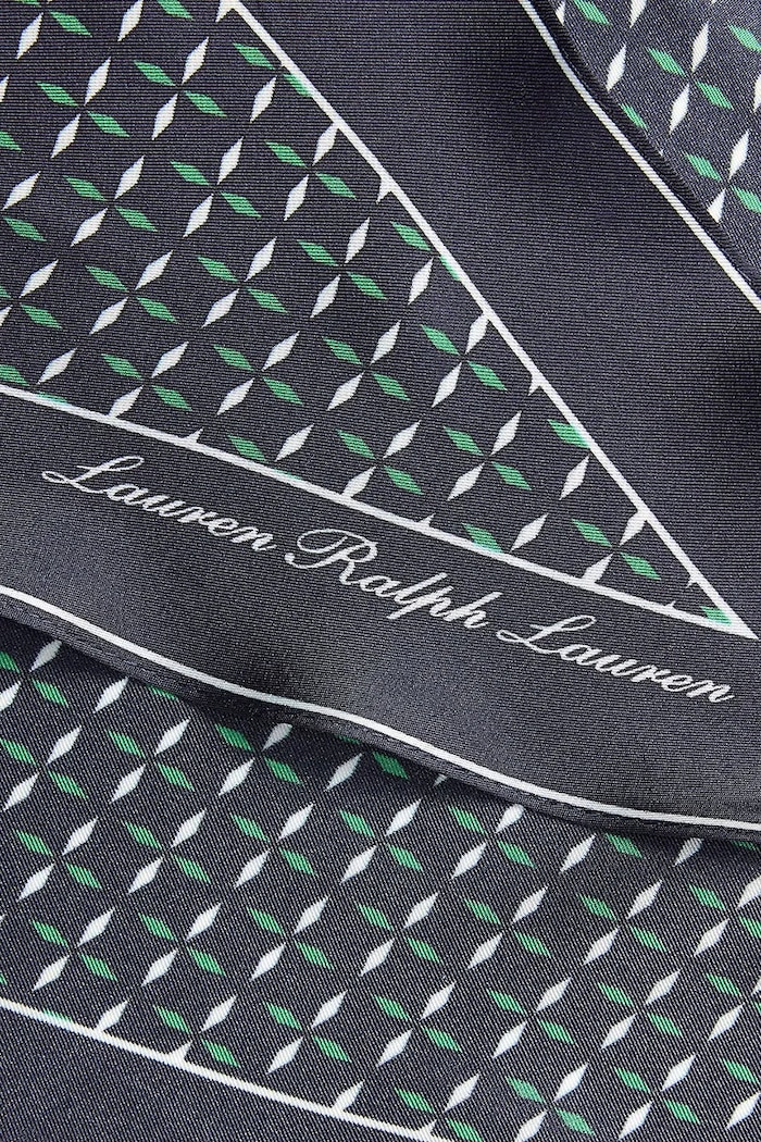 Doplnky Hodvábna šatka Lauren Ralph Lauren 454P09795 tmavomodrá