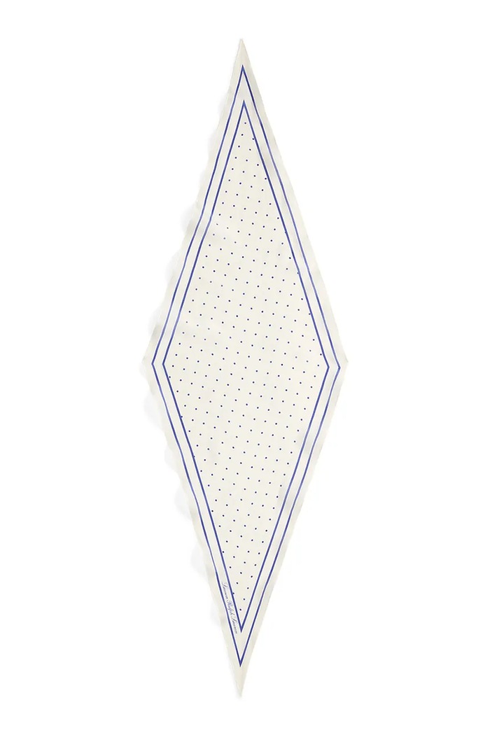 Hodvábna šatka Lauren Ralph Lauren 454P09882 zelená SS26