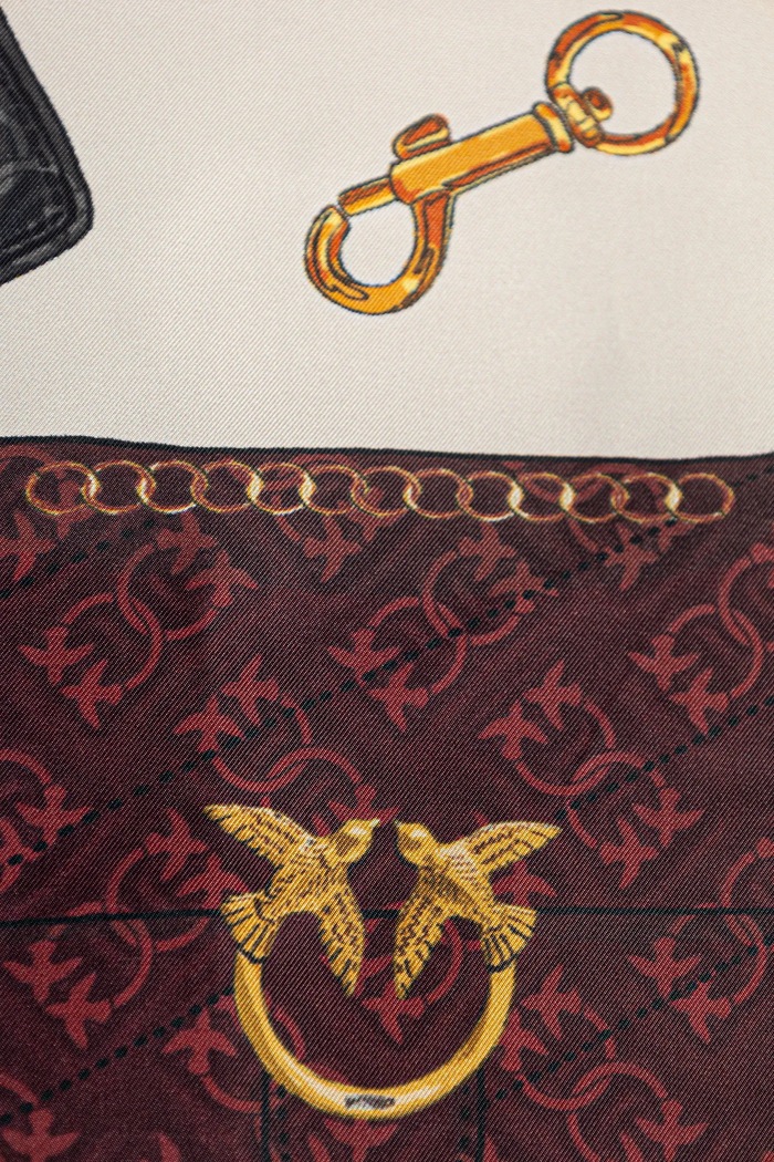 Pinko sál selyemkeverékből 106656.A39L bézs SS26