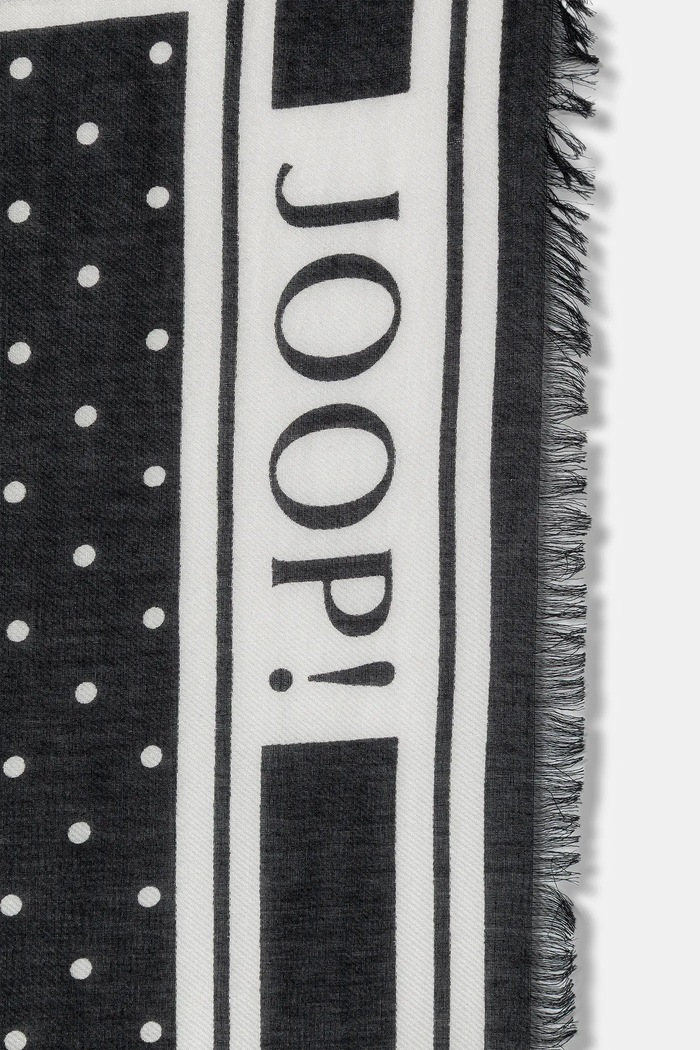Joop! eșarfă 30100487 negru SS26