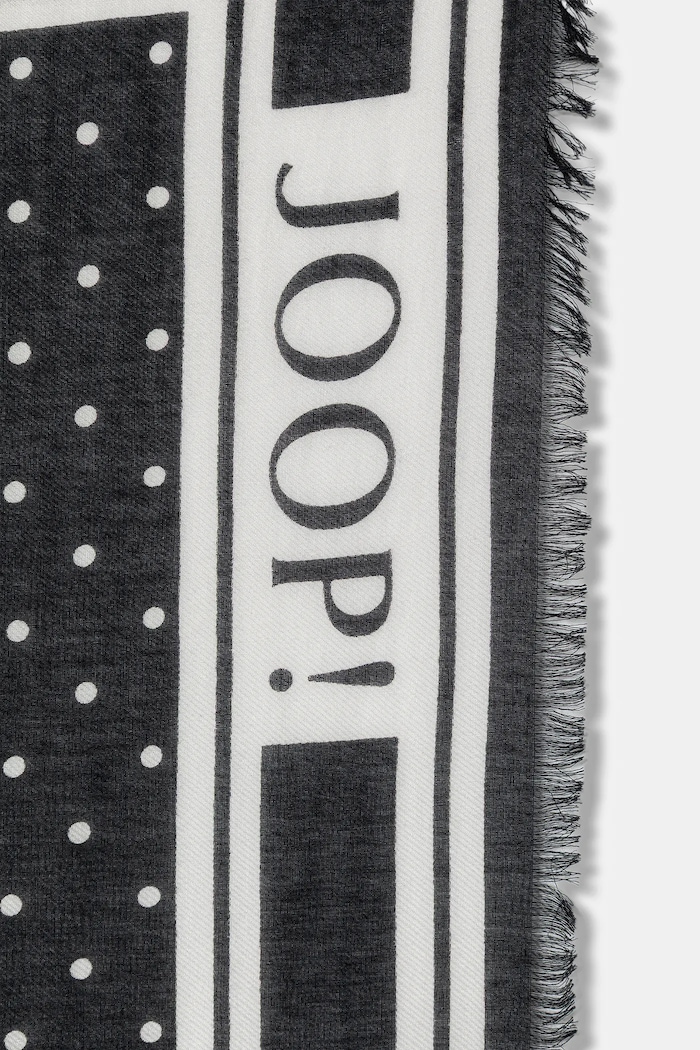 Joop! eșarfă 30100487 negru SS26