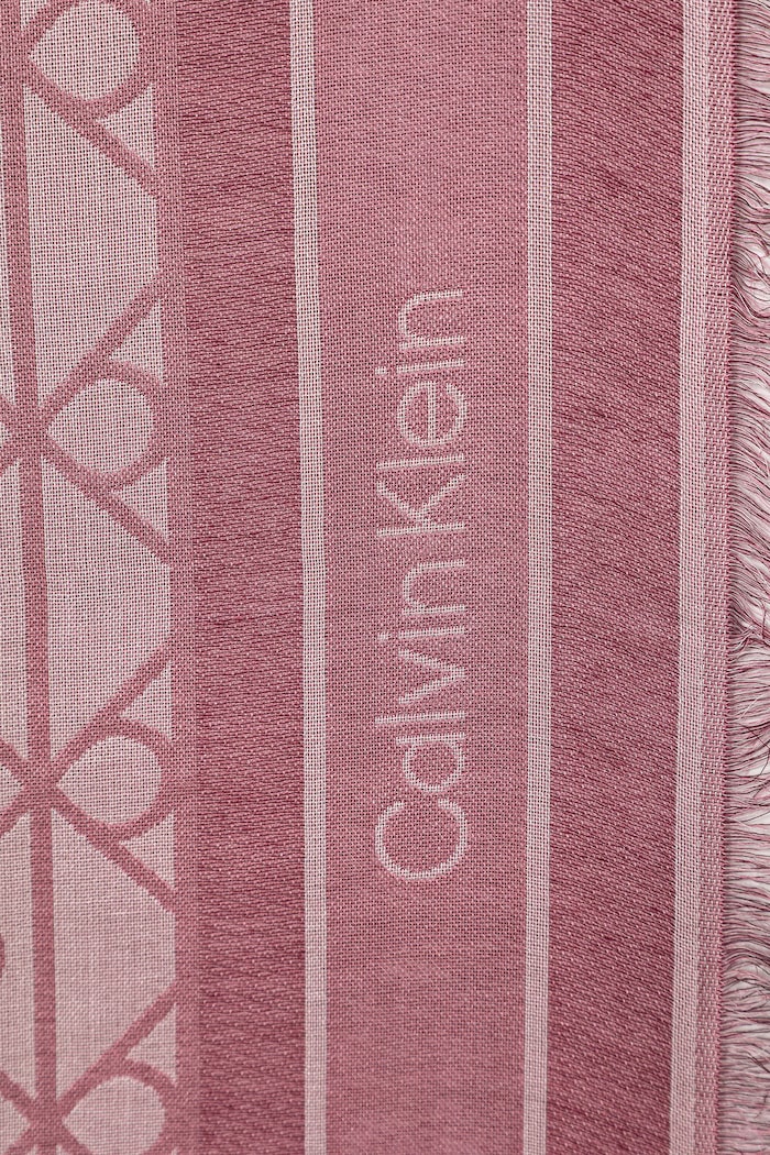 Calvin Klein sciarpa quadrata da donna in modal LV04F8080G rosa SS26