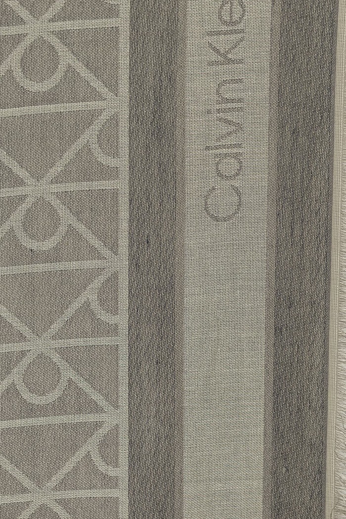 Calvin Klein sciarpa quadrata da donna in modal LV04F8080G verde SS26