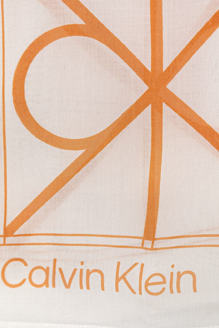 Kiegészítők Calvin Klein sál női modál LV04F8084G fehér