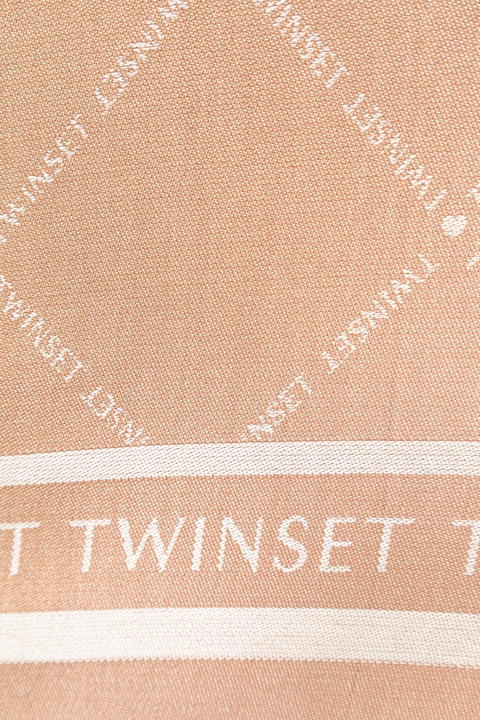 Šatka Twinset 261TA4310 béžová SS26