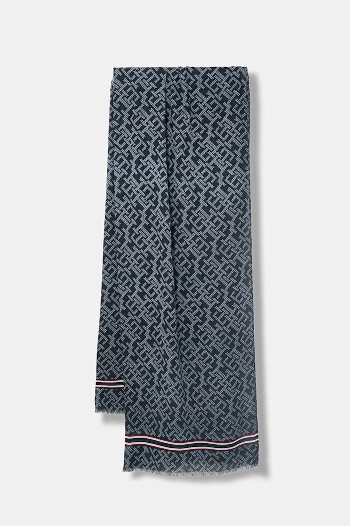 Tommy Hilfiger șal pentru femei bleumarin AW0AW18605