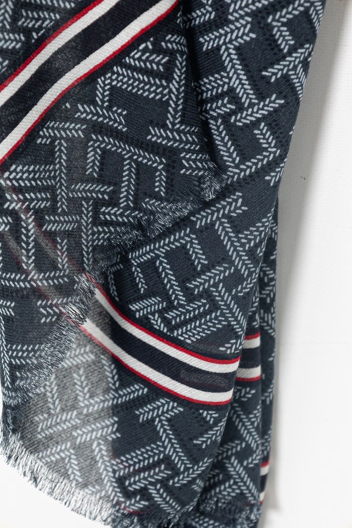 Accesorii Tommy Hilfiger șal pentru femei AW0AW18605 bleumarin
