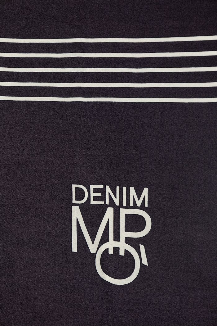 Marc O'Polo neckerchief pentru femei, cu vâscoză 5000008097 bleumarin SS26