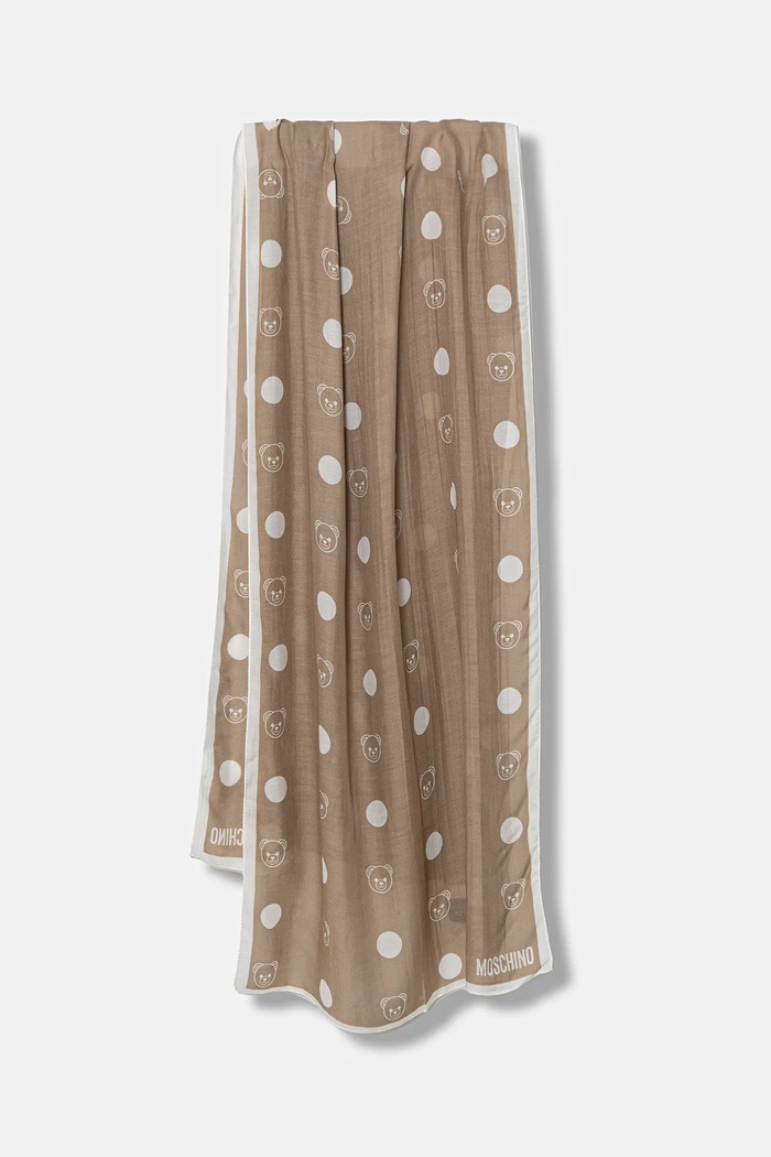 Moschino șal panza bej M5893.E5169