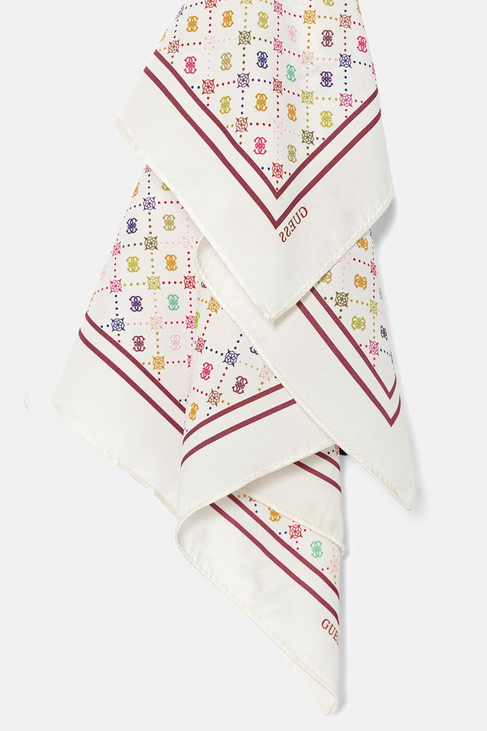 Guess apaszka EMELIE AW5522.VIS03 biały SS26