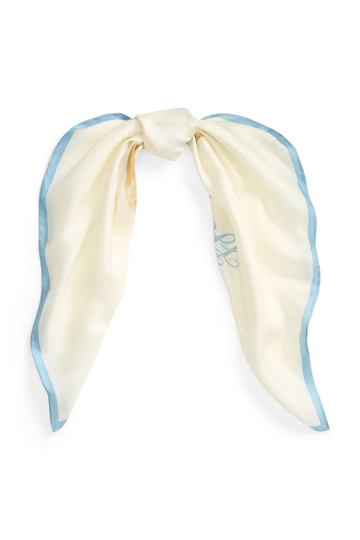 Lauren Ralph Lauren eșarfă pentru femei, din mătase bej 454P14384