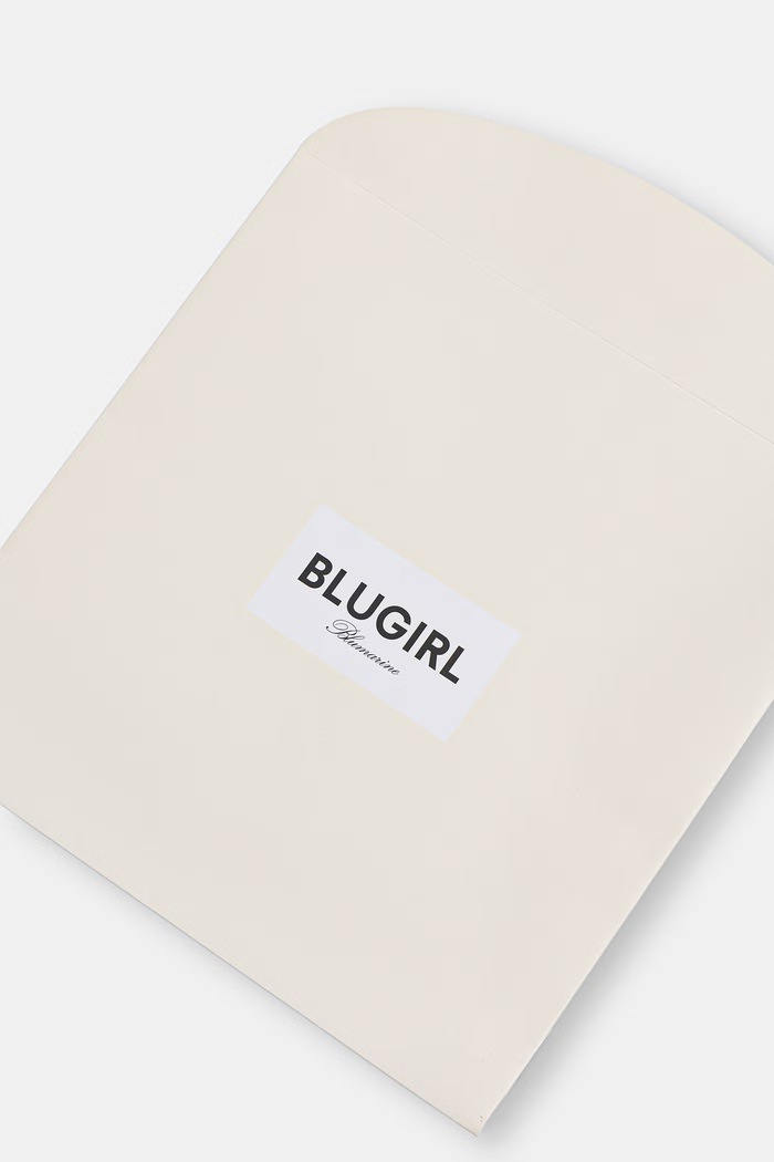 Blugirl Blumarine σάλι γυναικείο με βισκόζη μπεζ NA6021.T2738