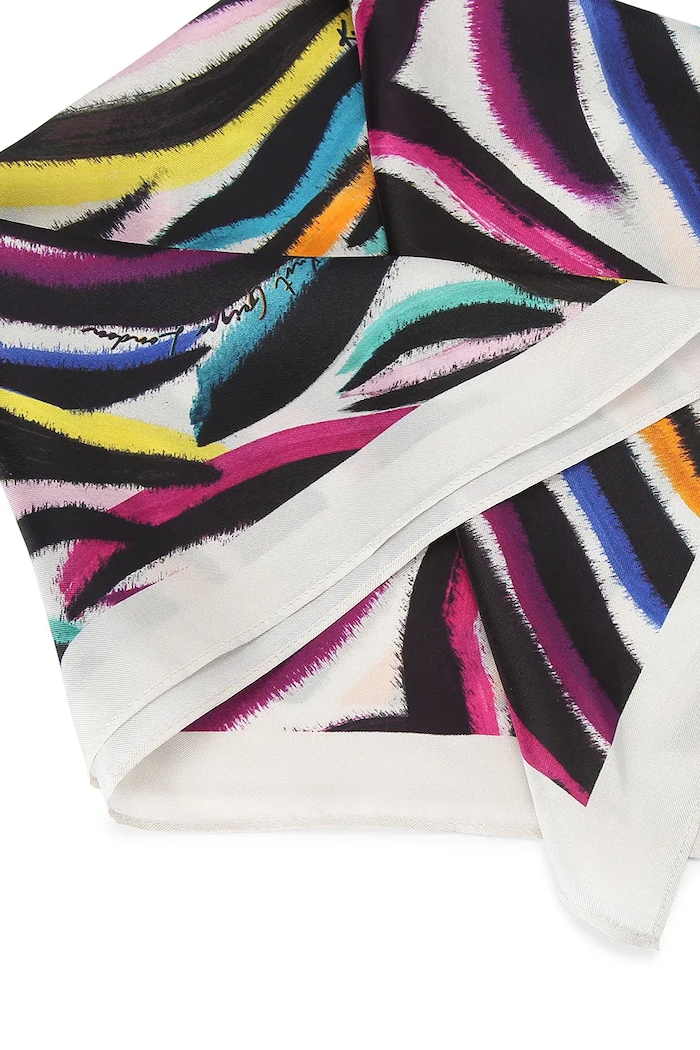 Kurt Geiger London eșarfă pentru femei, din mătase bej 5632413469