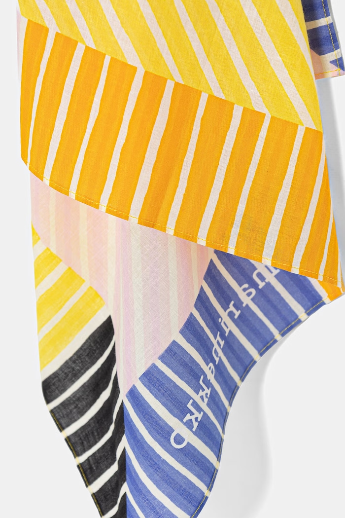 Аксесоари Marimekko шал дамски от памук 095586 многоцветен