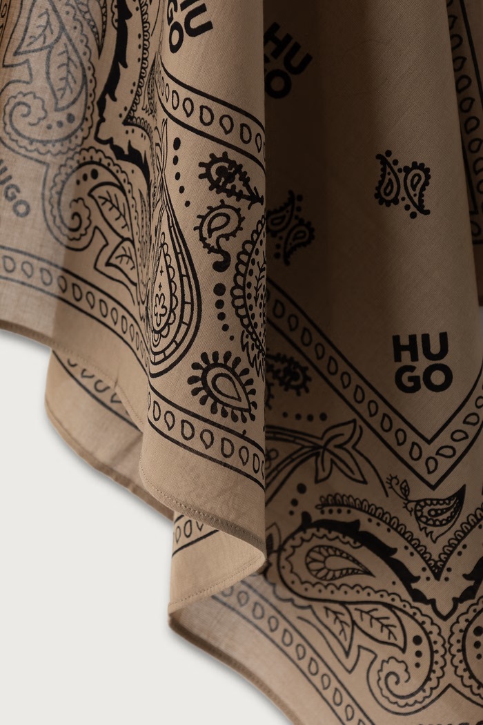 HUGO Apaszka męska bawełniana 2Bandana_pack_M 50561669