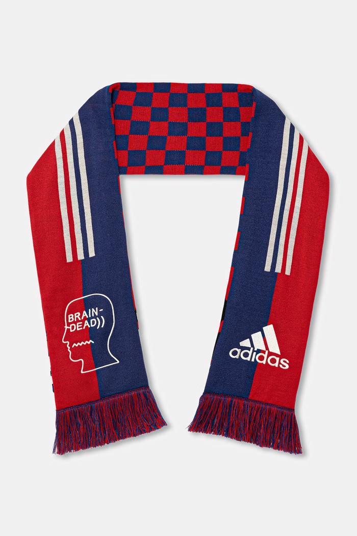 adidas Originals Brain Dead x Disney κασκόλ ανδρικό KS0225 κόκκινο SS26
