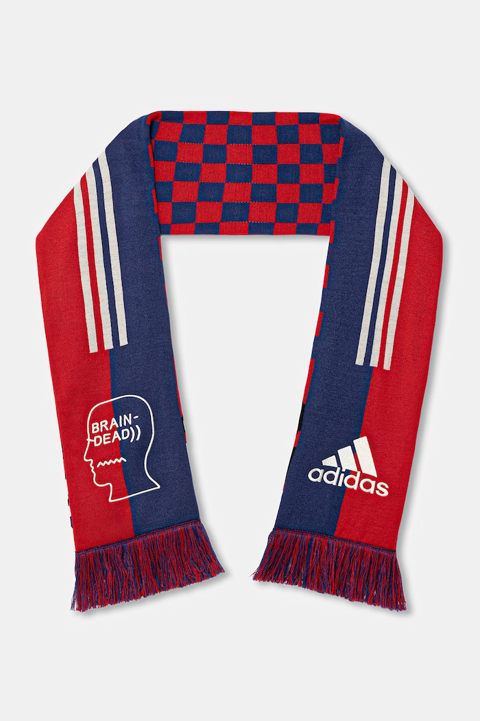adidas Originals Brain Dead x Disney κασκόλ ανδρικό KS0225 κόκκινο SS26