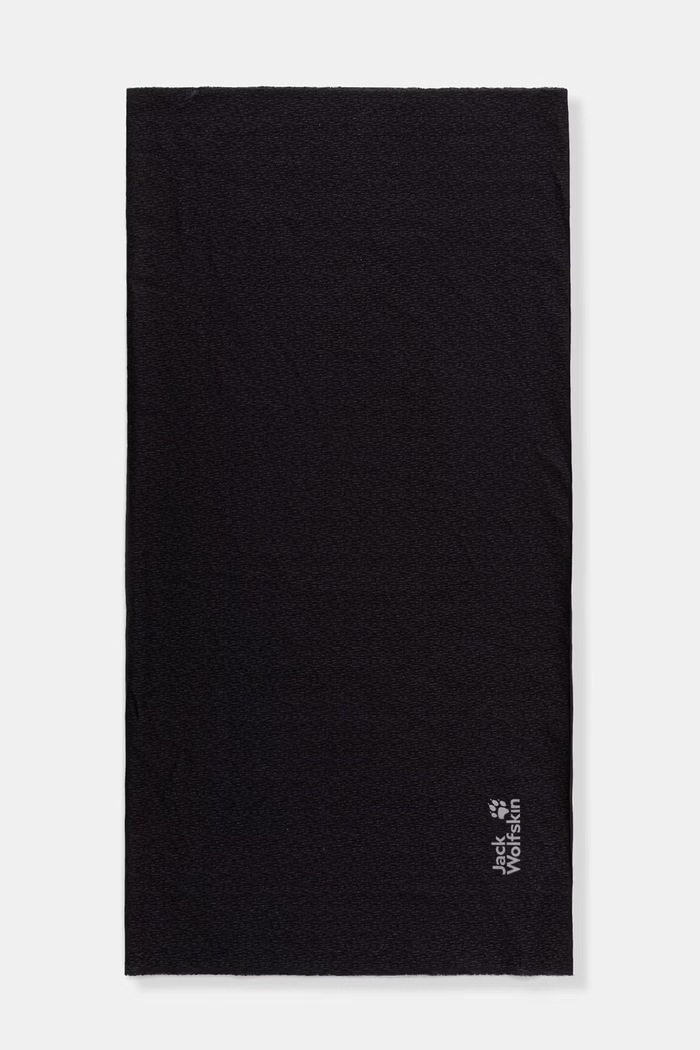 Jack Wolfskin komin Solid czarny A65766