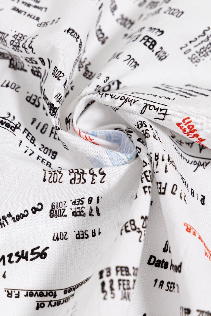 MM6 Maison Margiela Sciarpa in cotone SH0TF0002.M35804.001S bianco SS26