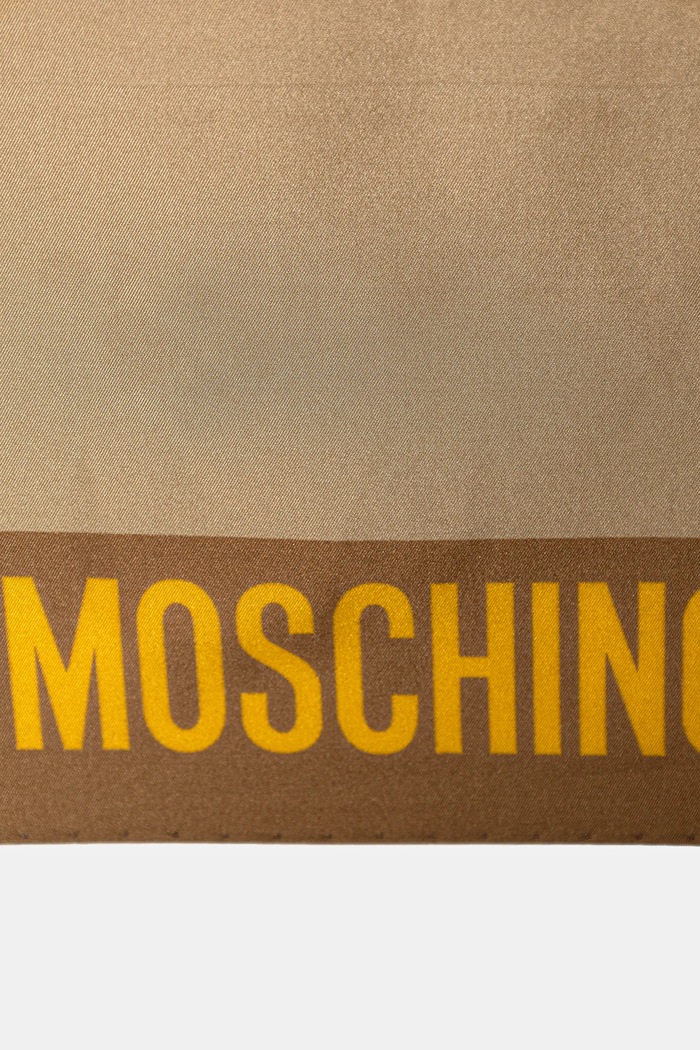 Moschino scialle in seta M5871.50348 beige SS26