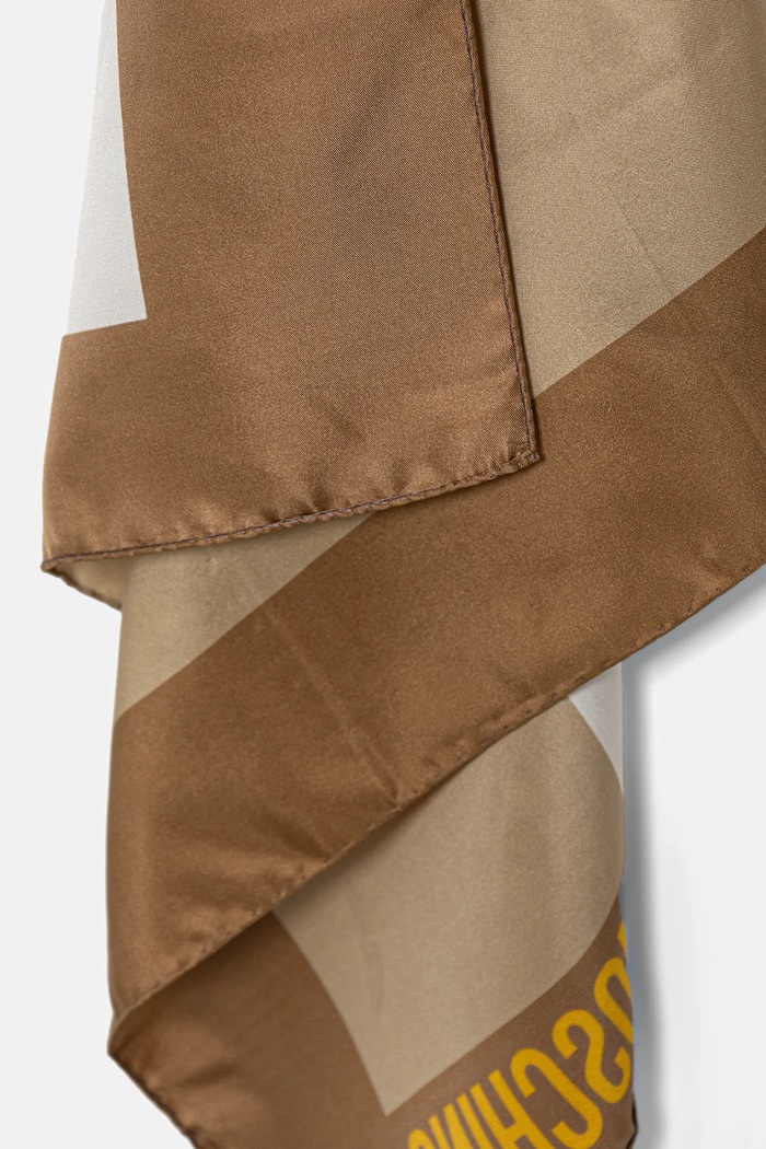 Accessori Moschino scialle in seta M5871.50348 beige