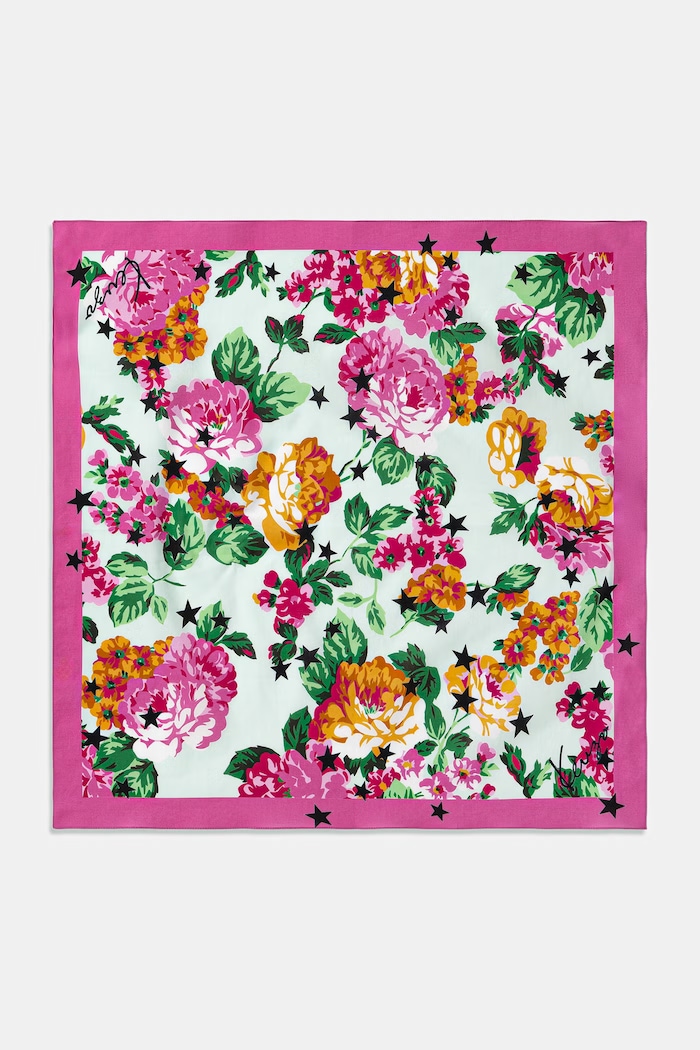 Bavlněný šátek Kenzo Bandana modrá FG58EU230PEC