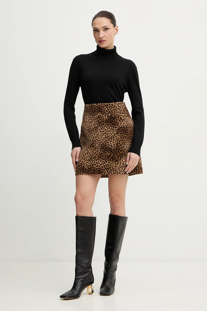 Пола Weekend Max Mara DISCO 2615101081600 кафяв SS26