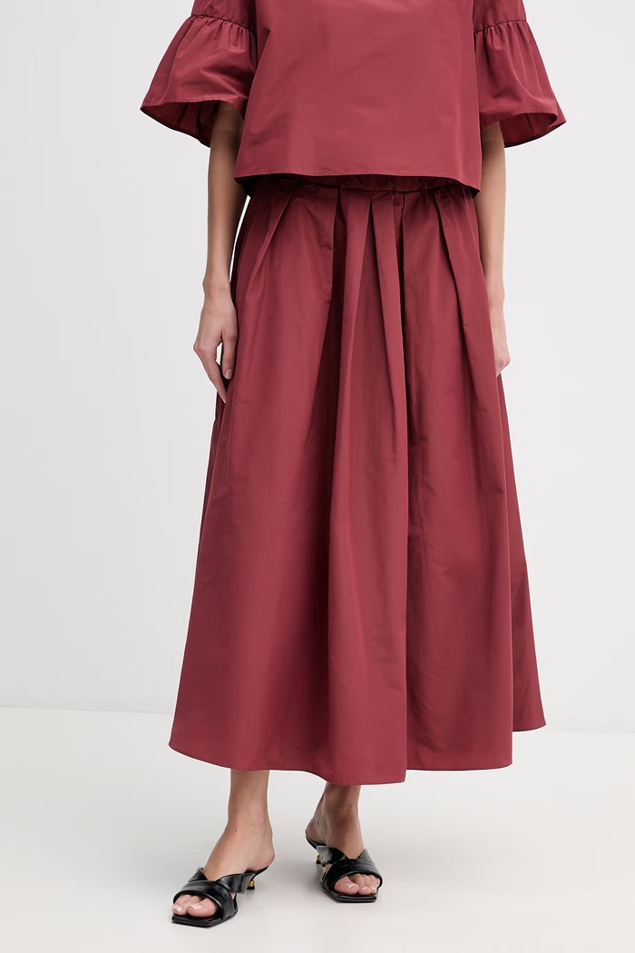 Weekend Max Mara sukňa FORMICA burgundské 2615101072600