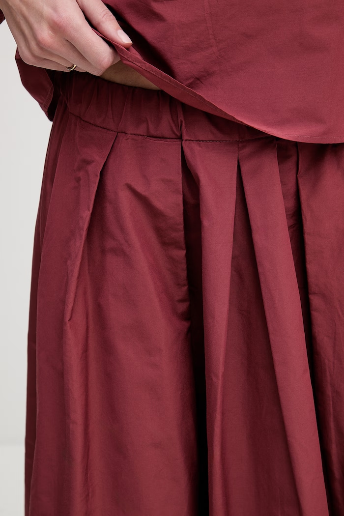 Weekend Max Mara sukňa FORMICA burgundské 2615101072600