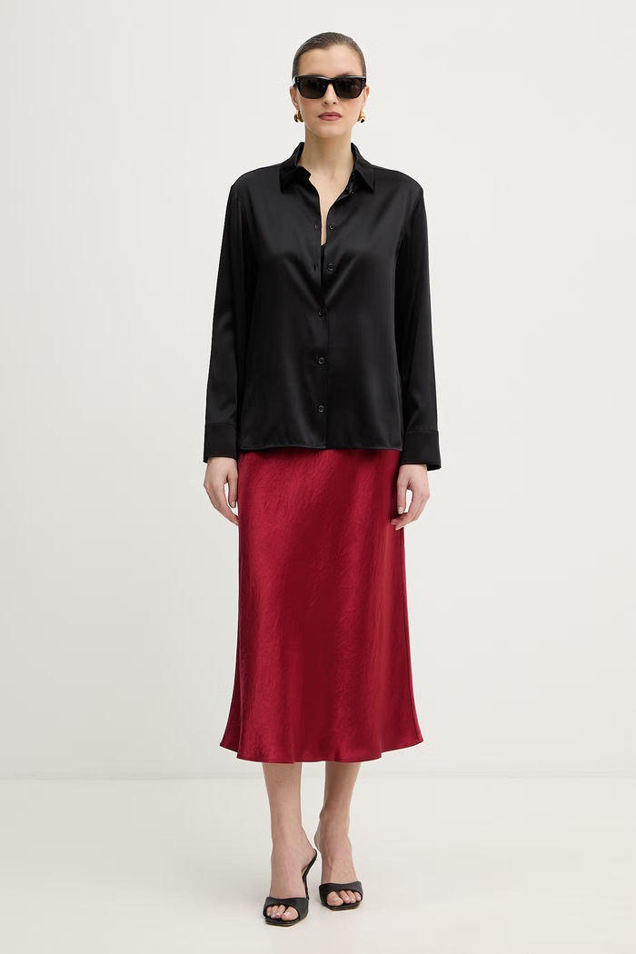 Sukňa MM by Max Mara ALESSIO 2616101017600 červená SS26